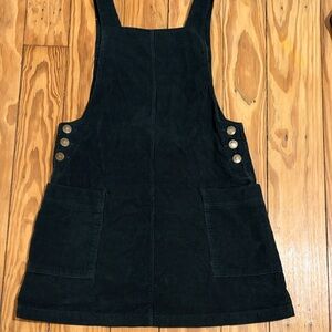 BDG Forest Green Corduroy Jumper Dress